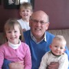 Dad Kuiper and the kids
