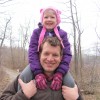 Pickerel Lake hike--Nick and Claire